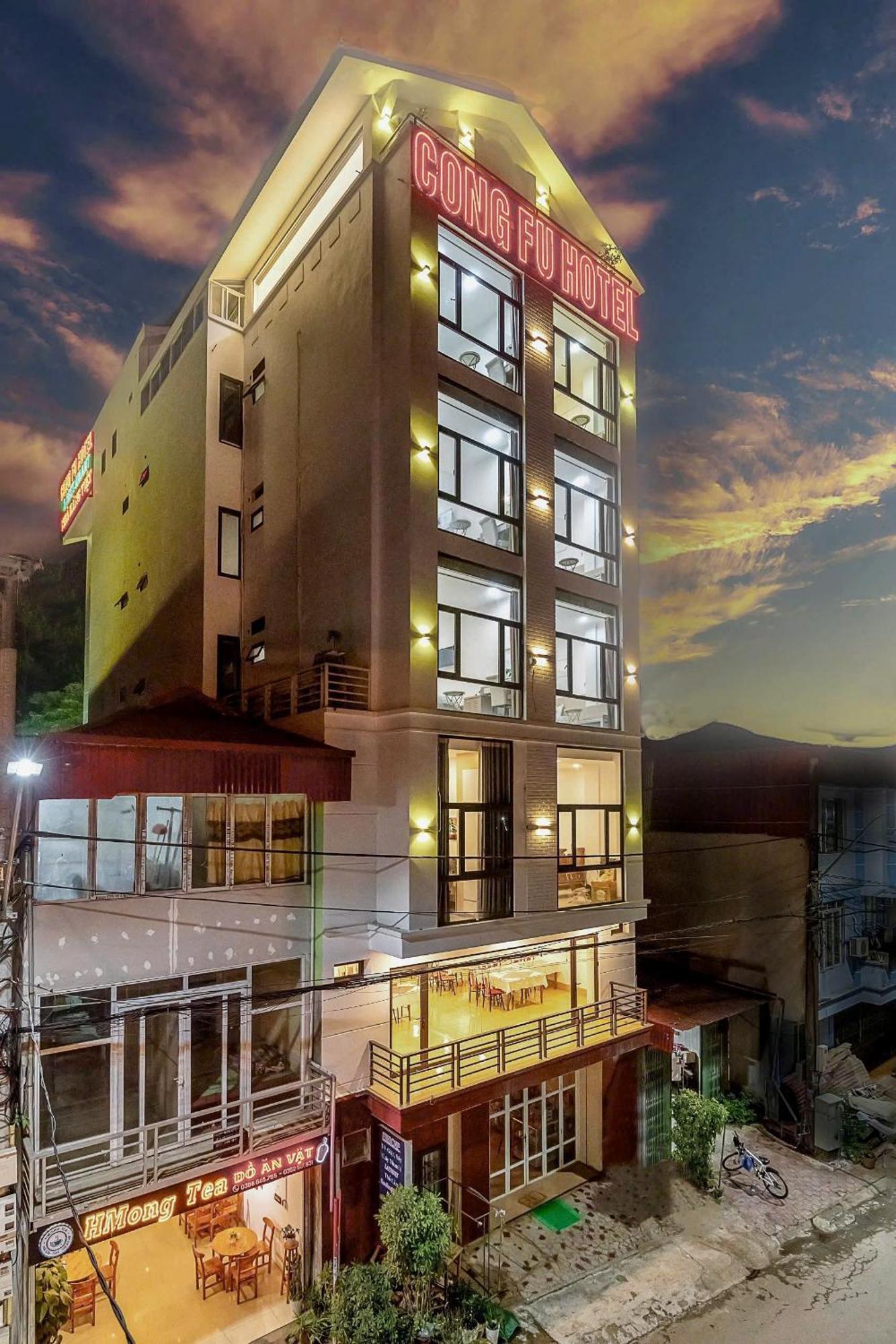 Cong Fu Hotel Bac Ha  Dış mekan fotoğraf